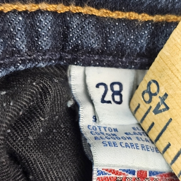 Hudson Jeans Made in USA #107906 Bootcut Denim Women’s 28 Dark Wash - Picture 9 of 13